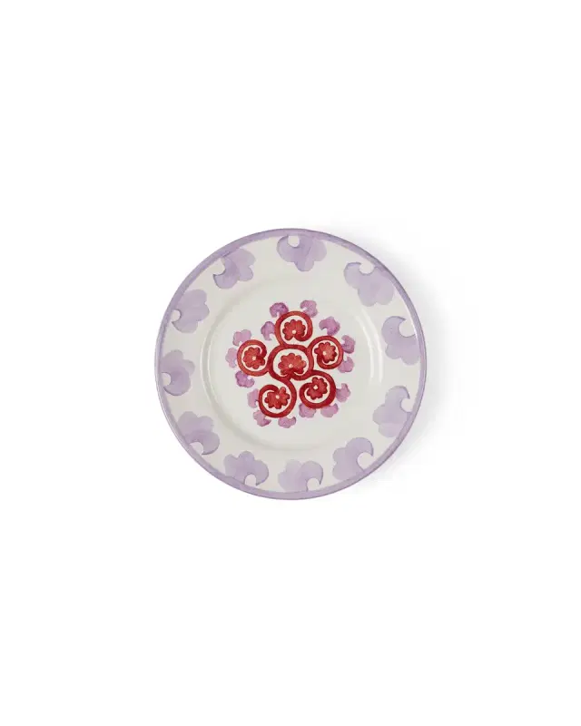 Emporio Sirenuse Flower Dessert Plate