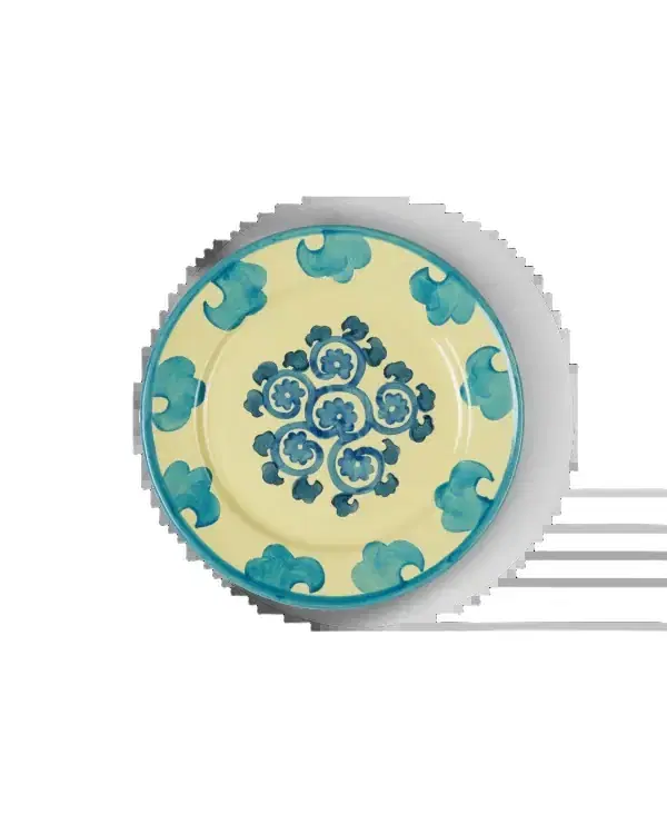 Emporio Sirenuse Flower Dinner Plate