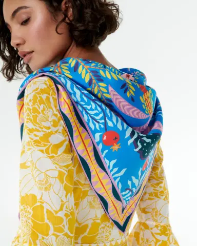Emporio Sirenuse Foulard in Louis Barthélemy Print | Thumbnail 14 Emporio Sirenuse Foulard in Louis Barthélemy Print | Thumbnail 14