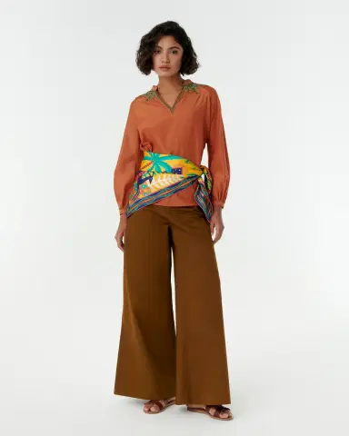 Emporio Sirenuse Foulard in Louis Barthélemy Print | Thumbnail 4 Emporio Sirenuse Foulard in Louis Barthélemy Print | Thumbnail 4