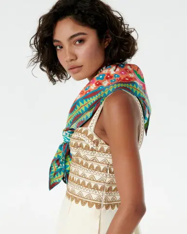 Emporio Sirenuse Foulard in Louis Barthélemy Print | Thumbnail 9 Emporio Sirenuse Foulard in Louis Barthélemy Print | Thumbnail 9