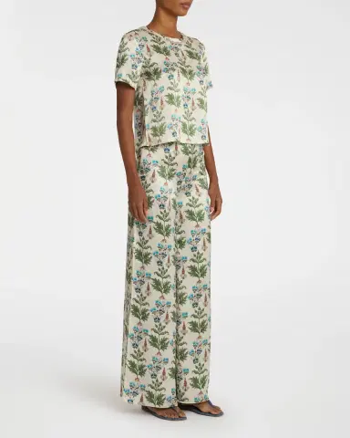 Emporio Sirenuse Gabrielle Top in Persian Botanic Print | Thumbnail 11 Emporio Sirenuse Gabrielle Top in Persian Botanic Print | Thumbnail 11