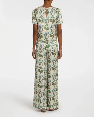 Emporio Sirenuse Gabrielle Top in Persian Botanic Print | Thumbnail 12 Emporio Sirenuse Gabrielle Top in Persian Botanic Print | Thumbnail 12