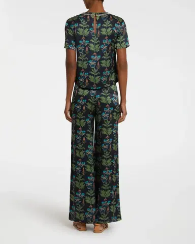 Emporio Sirenuse Gabrielle Top in Persian Botanic Print | Thumbnail 5 Emporio Sirenuse Gabrielle Top in Persian Botanic Print | Thumbnail 5