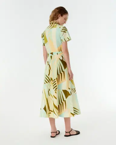 Emporio Sirenuse Giselle Dress in Pagoda Print | Thumbnail 3 Emporio Sirenuse Giselle Dress in Pagoda Print | Thumbnail 3