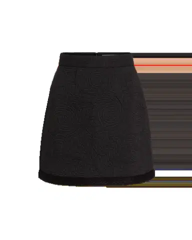 Emporio Sirenuse Giuliana Skirt in Floral Quilt | Thumbnail 11