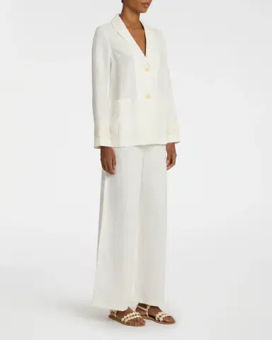 Emporio Sirenuse Grace Jacket with Palm Embroidery | Thumbnail 6 Emporio Sirenuse Grace Jacket with Palm Embroidery | Thumbnail 6
