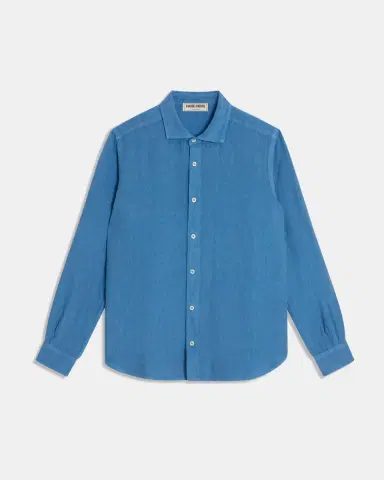 Emporio Sirenuse Handloom Linen Shirt | Thumbnail 5