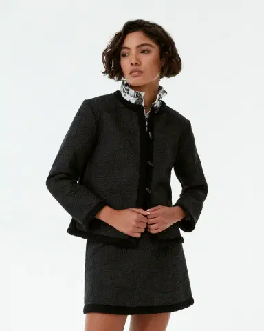 Emporio Sirenuse Iole Jacket in Floral Quilt | Thumbnail 6 Emporio Sirenuse Iole Jacket in Floral Quilt | Thumbnail 6