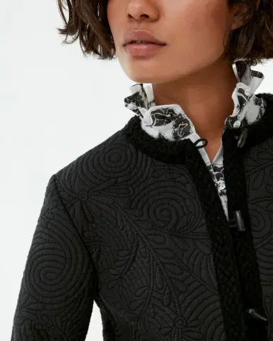Emporio Sirenuse Iole Jacket in Floral Quilt | Thumbnail 7 Emporio Sirenuse Iole Jacket in Floral Quilt | Thumbnail 7