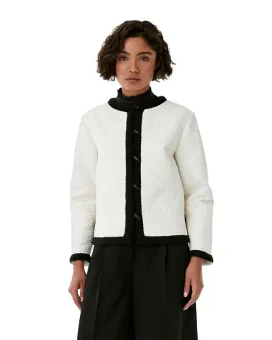 Emporio Sirenuse Iole Jacket in Floral Quilt | Thumbnail 1 Emporio Sirenuse Iole Jacket in Floral Quilt | Thumbnail 1