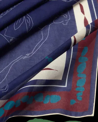 Emporio Sirenuse Ivan Terestchenko x Le Sirenuse Foulard | Thumbnail 3 Emporio Sirenuse Ivan Terestchenko x Le Sirenuse Foulard | Thumbnail 3