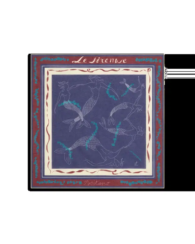 Emporio Sirenuse Ivan Terestchenko x Le Sirenuse Foulard