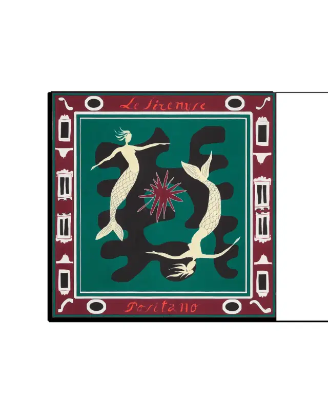 Emporio Sirenuse Ivan Terestchenko x Le Sirenuse Foulard