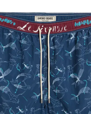 Emporio Sirenuse Ivan Terestchenko x Le Sirenuse Swim Trunks | Thumbnail 2