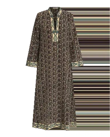 Emporio Sirenuse Jenna Caftan in Kamares Print | Thumbnail 5 Emporio Sirenuse Jenna Caftan in Kamares Print | Thumbnail 5