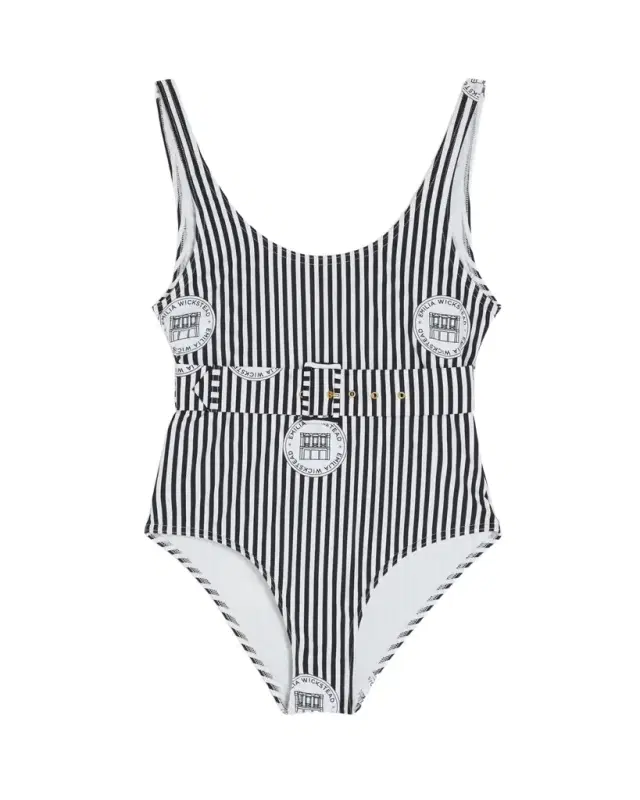 Jenny One Piece Monogram Striped