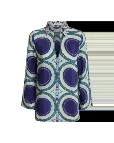 Emporio Sirenuse Jia Tunic in Solaris Print | Thumbnail 5 Emporio Sirenuse Jia Tunic in Solaris Print | Thumbnail 5