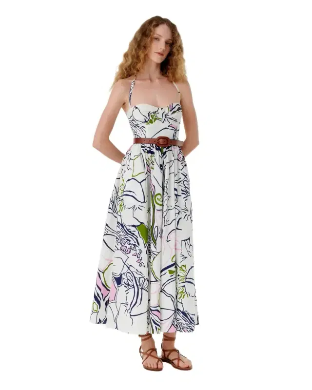 Johanna Dress in Calypso Print