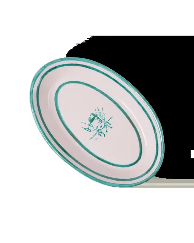 Emporio Sirenuse Large Crab Serving Plate