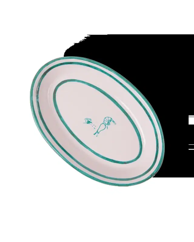 Emporio Sirenuse Large Shrimp Serving Plate