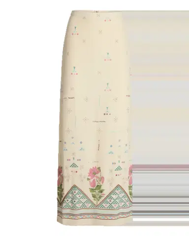 Emporio Sirenuse Laurelle Skirt in Indian Rose Print | Thumbnail 2 Emporio Sirenuse Laurelle Skirt in Indian Rose Print | Thumbnail 2