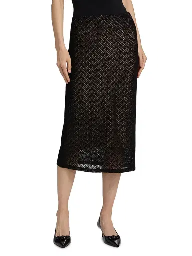 Vince Women's Lace Midi-Skirt | Thumbnail 3