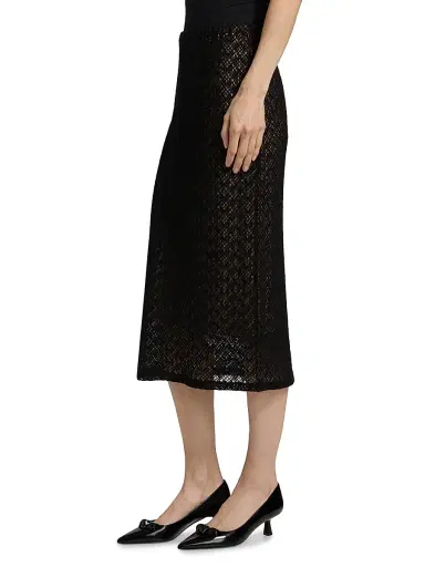 Vince Women's Lace Midi-Skirt | Thumbnail 4