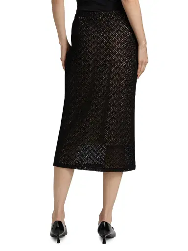 Vince Women's Lace Midi-Skirt | Thumbnail 5