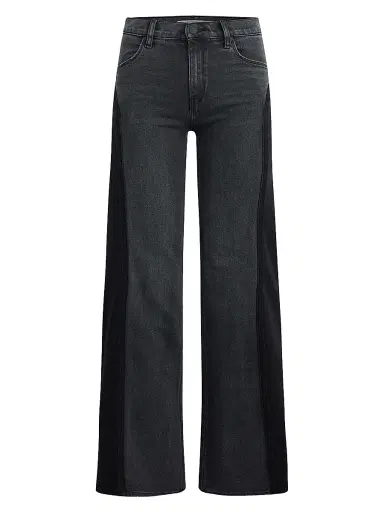Hudson Jeans Women's Lexi Paneled Wide Leg Jeans - Double Side | Thumbnail 1