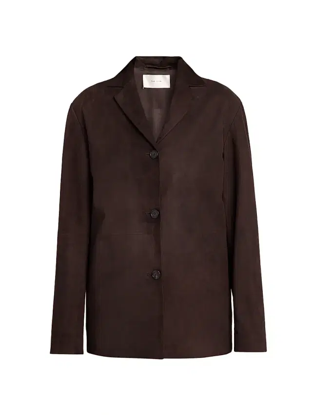 Women's Fabian Suede Shirt Jacket - Dark Brown