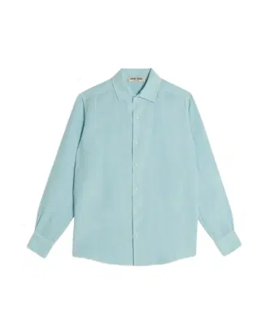 Emporio Sirenuse Linen Shirt Light Blue | Thumbnail 1 Emporio Sirenuse Linen Shirt Light Blue | Thumbnail 1
