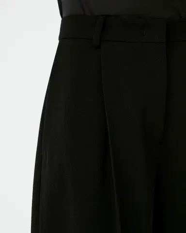 Emporio Sirenuse Lola Trousers in Black Assam | Thumbnail 4 Emporio Sirenuse Lola Trousers in Black Assam | Thumbnail 4