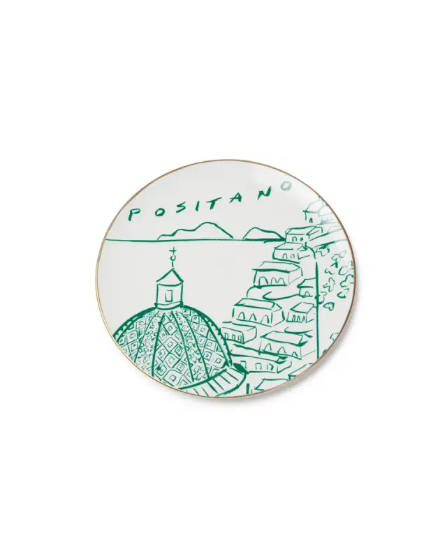 Emporio Sirenuse Luke Edward Hall Dessert Plate