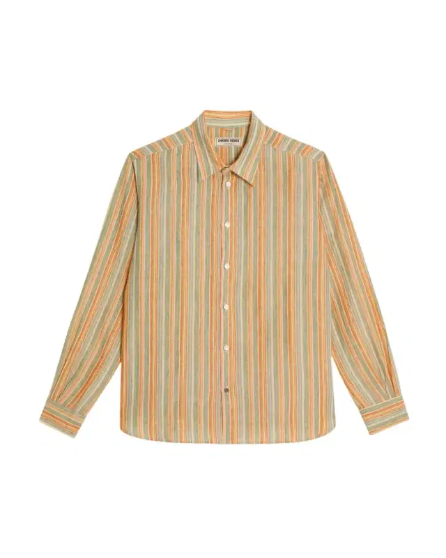 Mini Stripes Linen Shirt