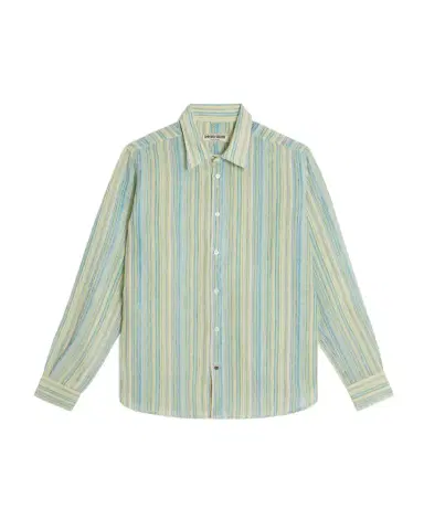 Emporio Sirenuse Mini Stripes Linen Shirt | Thumbnail 1