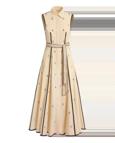 Emporio Sirenuse Miralda Dress with Byzantine Embroidery | Thumbnail 6 Emporio Sirenuse Miralda Dress with Byzantine Embroidery | Thumbnail 6