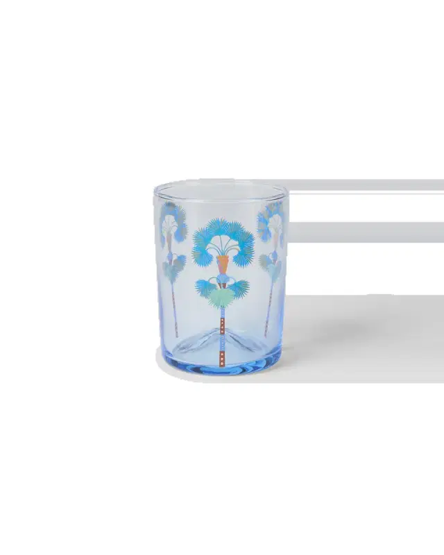 Emporio Sirenuse Palm Tumbler Glass