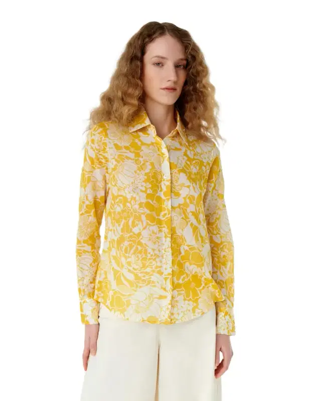 Emporio Sirenuse Patricia Shirt in Bloom Print