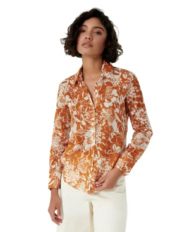 Emporio Sirenuse Patricia Shirt in Bloom Print