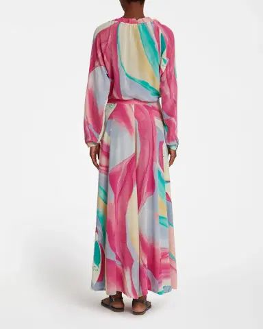 Emporio Sirenuse Radikha Shirt in Orchidea Silk | Thumbnail 5 Emporio Sirenuse Radikha Shirt in Orchidea Silk | Thumbnail 5