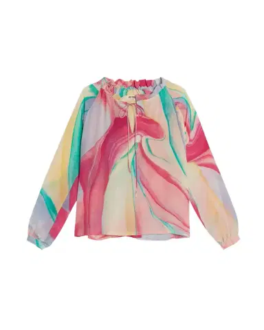 Emporio Sirenuse Radikha Shirt in Orchidea Silk | Thumbnail 1 Emporio Sirenuse Radikha Shirt in Orchidea Silk | Thumbnail 1