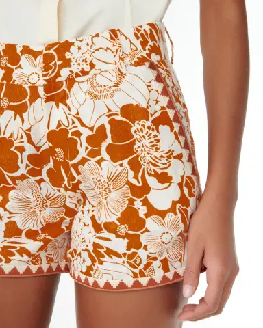Emporio Sirenuse Shorts in Bloom Print | Thumbnail 2 Emporio Sirenuse Shorts in Bloom Print | Thumbnail 2