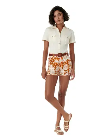 Emporio Sirenuse Shorts in Bloom Print | Thumbnail 1 Emporio Sirenuse Shorts in Bloom Print | Thumbnail 1