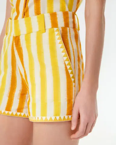 Emporio Sirenuse Shorts in Ikat Stripes | Thumbnail 2 Emporio Sirenuse Shorts in Ikat Stripes | Thumbnail 2