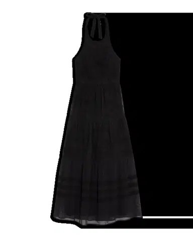 Emporio Sirenuse Sibilla Dress With Flower Net Embroidery | Thumbnail 1 Emporio Sirenuse Sibilla Dress With Flower Net Embroidery | Thumbnail 1