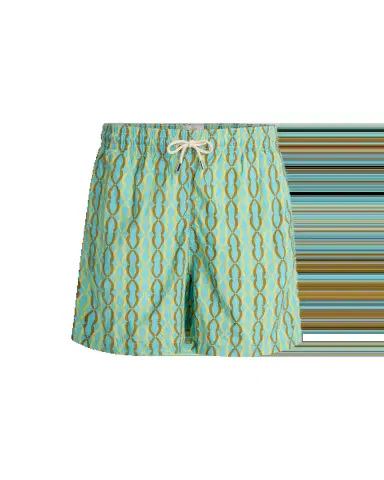 Emporio Sirenuse Simple Chain Swim Trunks | Thumbnail 1 Emporio Sirenuse Simple Chain Swim Trunks | Thumbnail 1