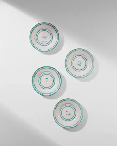 Emporio Sirenuse Siren Dessert Plate | Thumbnail 4 Emporio Sirenuse Siren Dessert Plate | Thumbnail 4