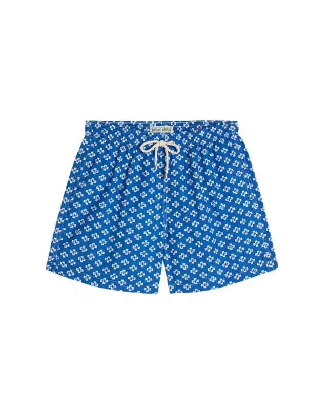 Emporio Sirenuse Small Crosses Swim Trunks