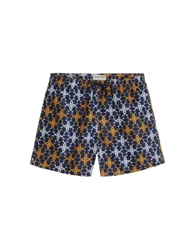 Emporio Sirenuse Snowflake Swim Trunks | Thumbnail 1 Emporio Sirenuse Snowflake Swim Trunks | Thumbnail 1